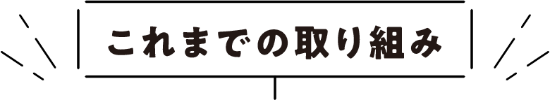 これまでの取り組み
